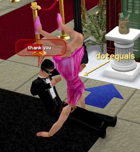 dotequals freeso receiving the thanks he deserves