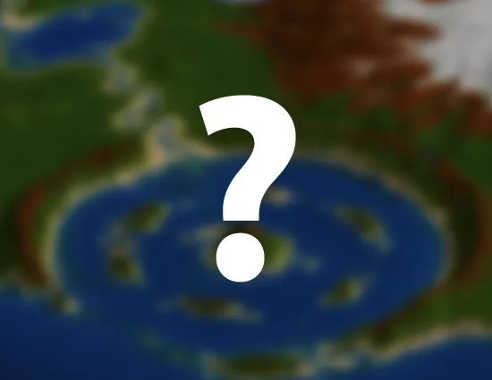 Test Center map with question mark overlaid
