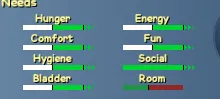 Example of motives with 50% overfill. Motives will stay green while the white bar is present. Example of motives with 50% overfill. Motives will stay green while the white bar is present.